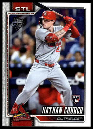 2026 Topps - Nathan Church - Baseball #24