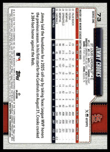 2026 Topps - Jimmy Crooks - Baseball #73