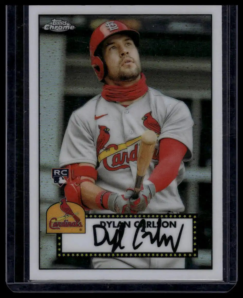 2021 Topps - Dylan Carlson 1952 Topps Redux Chrome - Baseball #TC52-33
