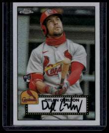 2021 Topps - Dylan Carlson 1952 Topps Redux Chrome - Baseball #TC52-33