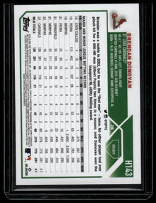 2023 Topps Holiday - Brendan Donovan Metallic - Baseball #H143
