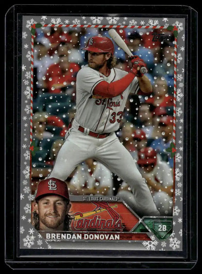 2023 Topps Holiday - Brendan Donovan Metallic - Baseball #H143