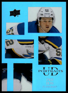 2024-25 Upper Deck - Zach Dean UD Portraits - Hockey #P52