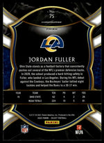 
2020 Panini Select - Jordan Fuller Silver Prizm - Football