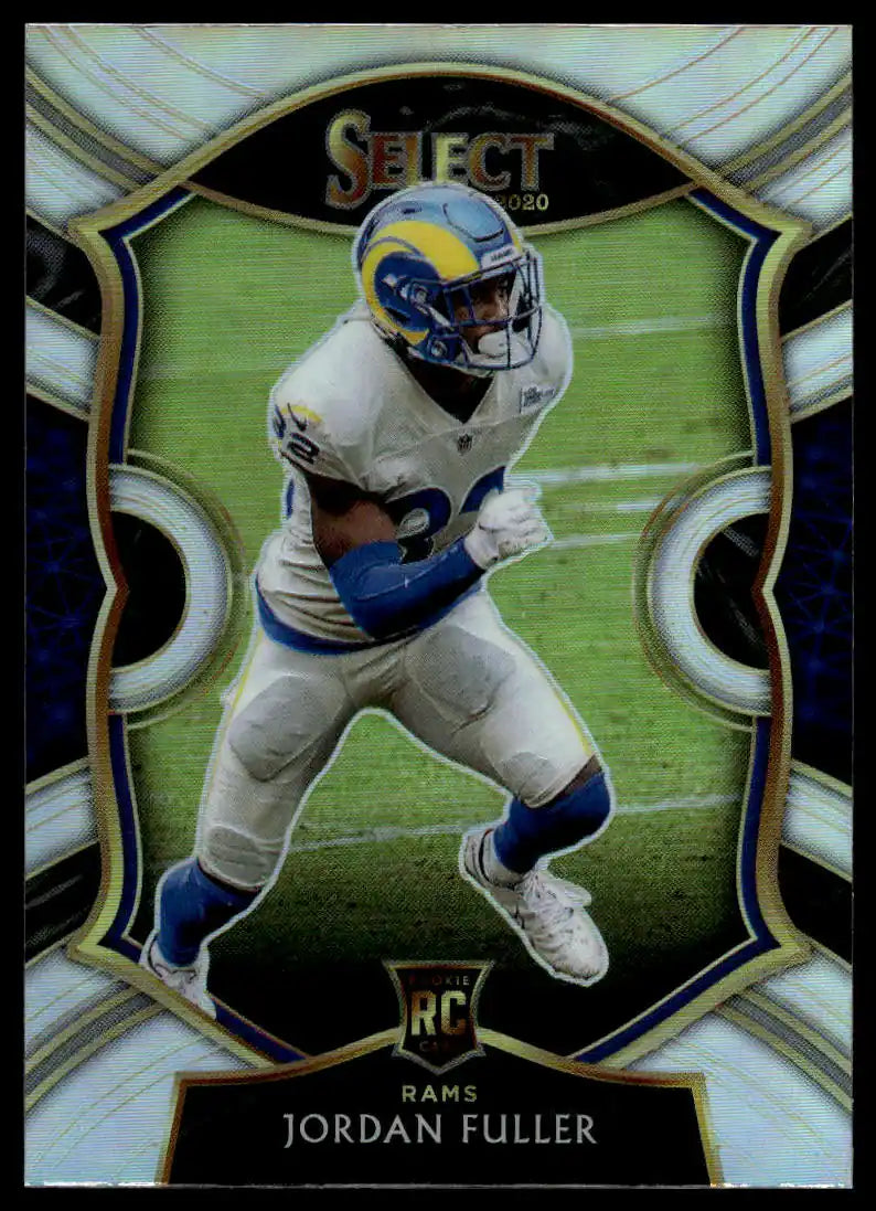 2020 Panini Select - Jordan Fuller Silver Prizm - Football #75