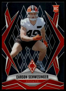 2025 Panini Phoenix - Carson Schwesinger - Football #201