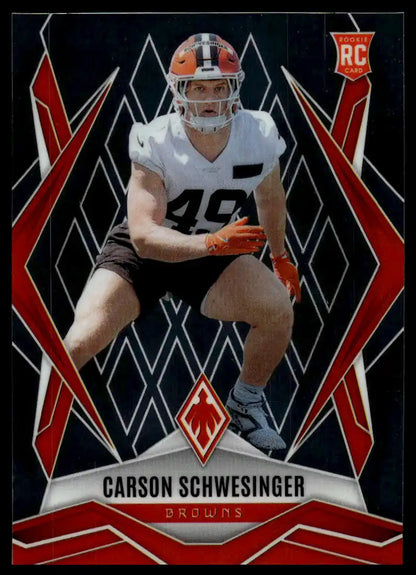 2025 Panini Phoenix - Carson Schwesinger - Football #201