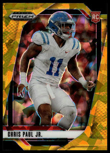 2025 Panini Prizm Draft Picks - Chris Paul Jr. Prizms Gold Ice - Football #2