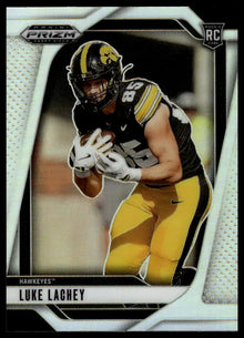 2025 Panini Prizm Draft Picks - Luke Lachey Prizms Silver - Football #39