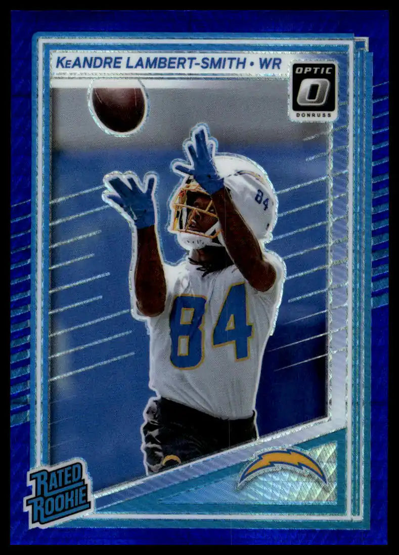 2025 Donruss Optic - KeAndre Lambert-Smith Blue Hyper - Football #271