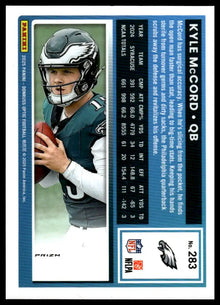 2025 Donruss Optic - Kyle McCord Purple Shock - Football #283