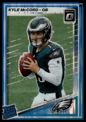 2025 Donruss Optic - Kyle McCord Purple Shock - Football #283