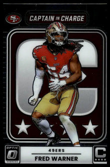 2025 Donruss Optic - Fred Warner Captain in Charge - Football #7