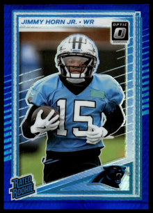 2025 Donruss Optic - Jimmy Horn Jr. Blue Hyper - Football #281