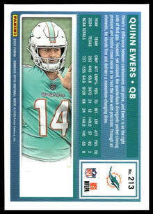 2025 Donruss Optic - Quinn Ewers - Football #213