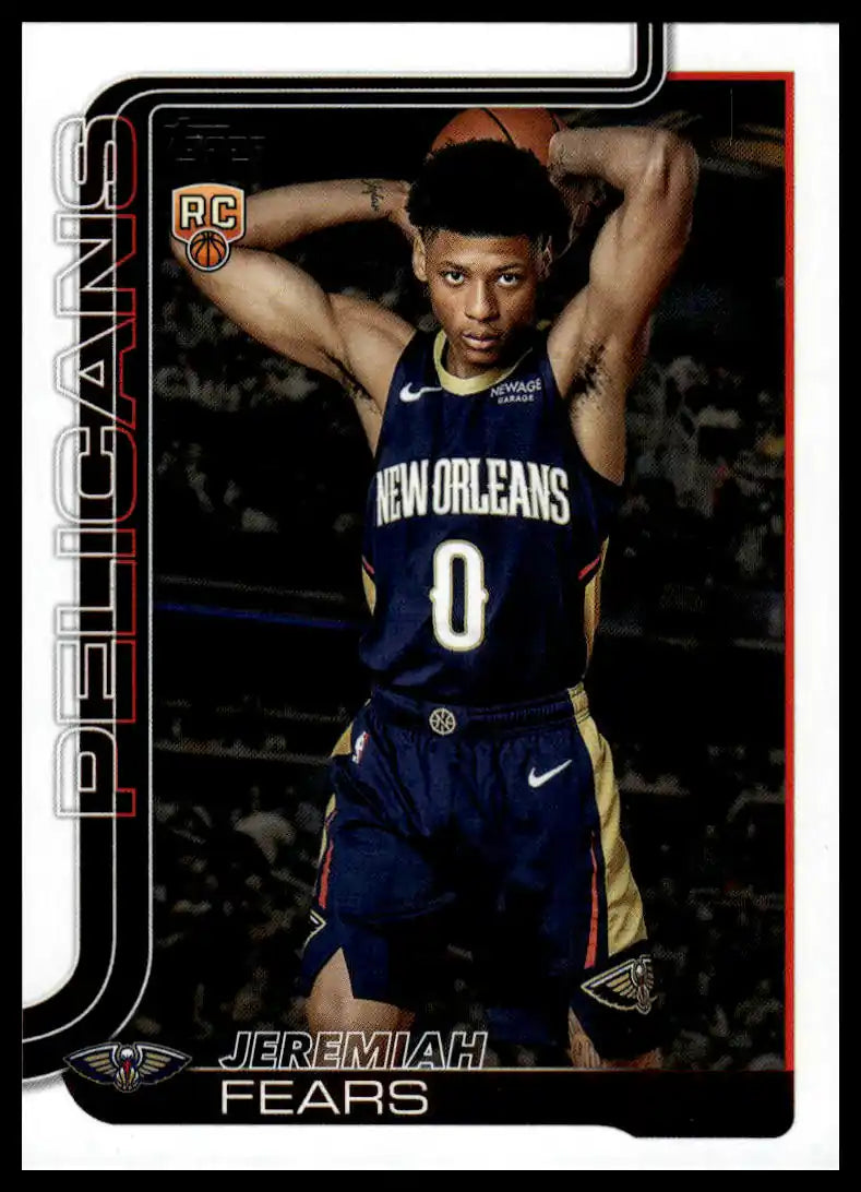 2025-26 Topps - Jeremiah Fears - Basketball #207