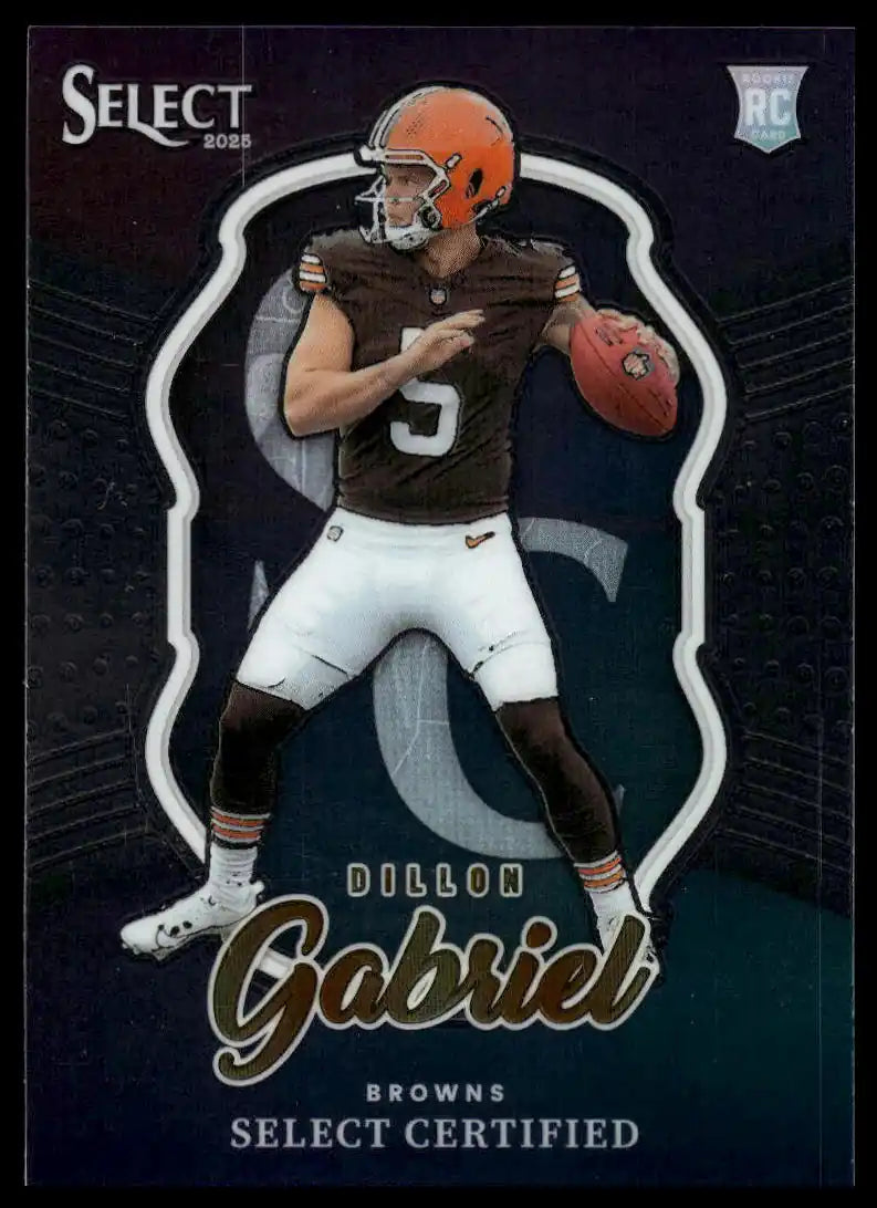 2025 Panini Select - Dillon Gabriel Select Certified Rookies - Football #11