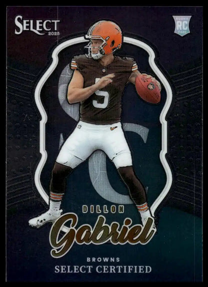 2025 Panini Select - Dillon Gabriel Select Certified Rookies - Football #11
