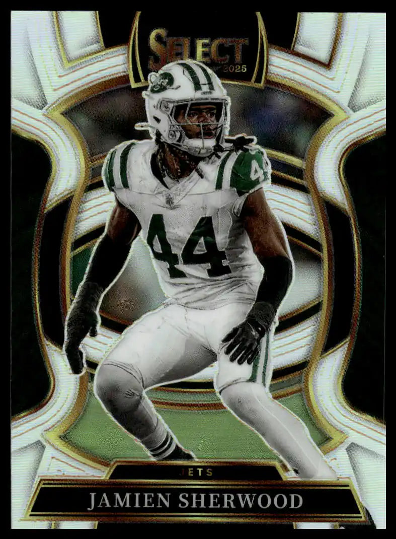 2025 Panini Select - Jamien Sherwood Silver Prizm - Football #77