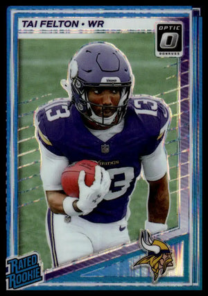 2025 Donruss Optic - Tai Felton Purple Shock - Football #239