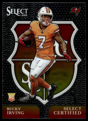 2024 Panini Select - Bucky Irving Select Certified Rookies - Football #21