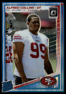 2025 Donruss Optic - Alfred Collins Purple Shock - Football #237