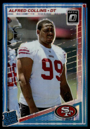 2025 Donruss Optic - Alfred Collins Purple Shock - Football #237
