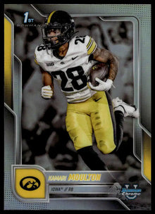 2025 Bowman University Chrome - Kamari Moulton Refractor - Football #5