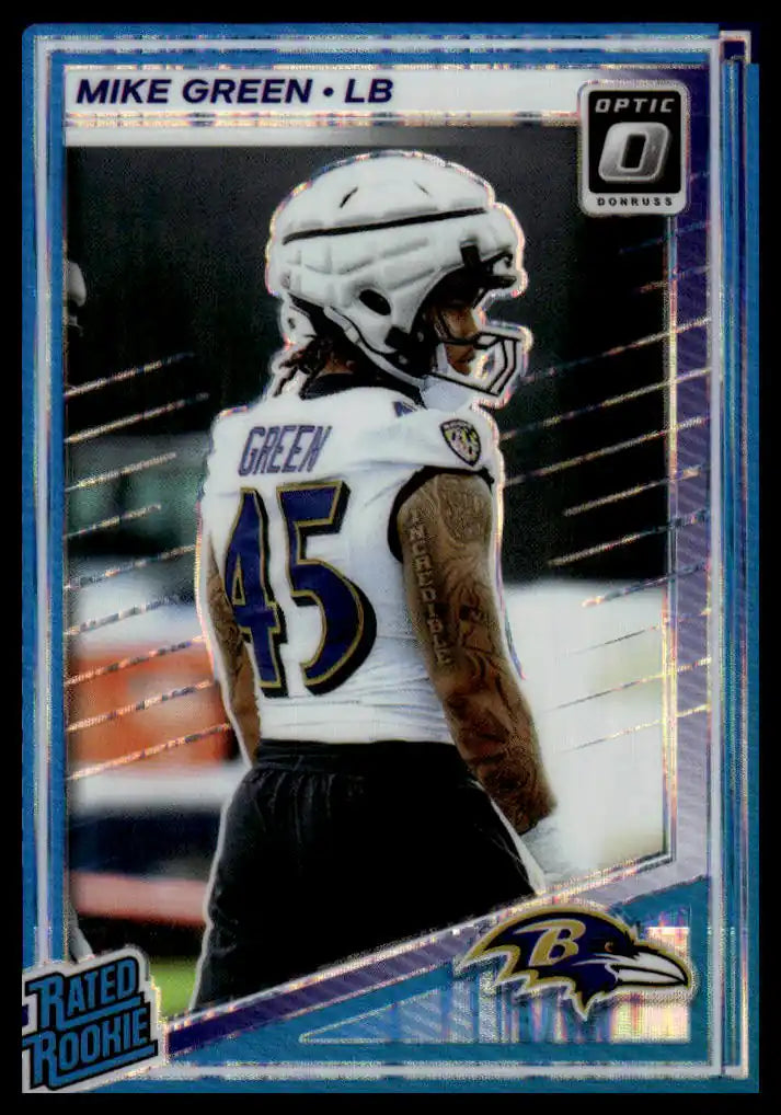 2025 Donruss Optic - Mike Green Purple Shock - Football #250