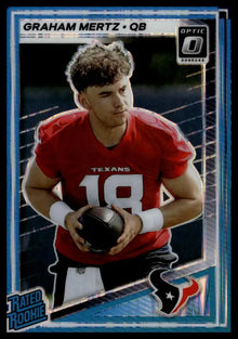 2025 Donruss Optic - Graham Mertz Purple Shock - Football #259