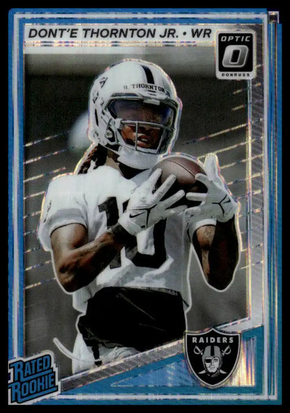 2025 Donruss Optic - Dont'e Thornton Jr. Purple Shock - Football #279