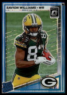 2025 Donruss Optic - Savion Williams Purple Shock - Football #221