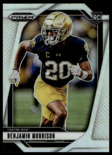 2025 Panini Prizm Draft Picks - Benjamin Morrison Prizms Silver - Football #75