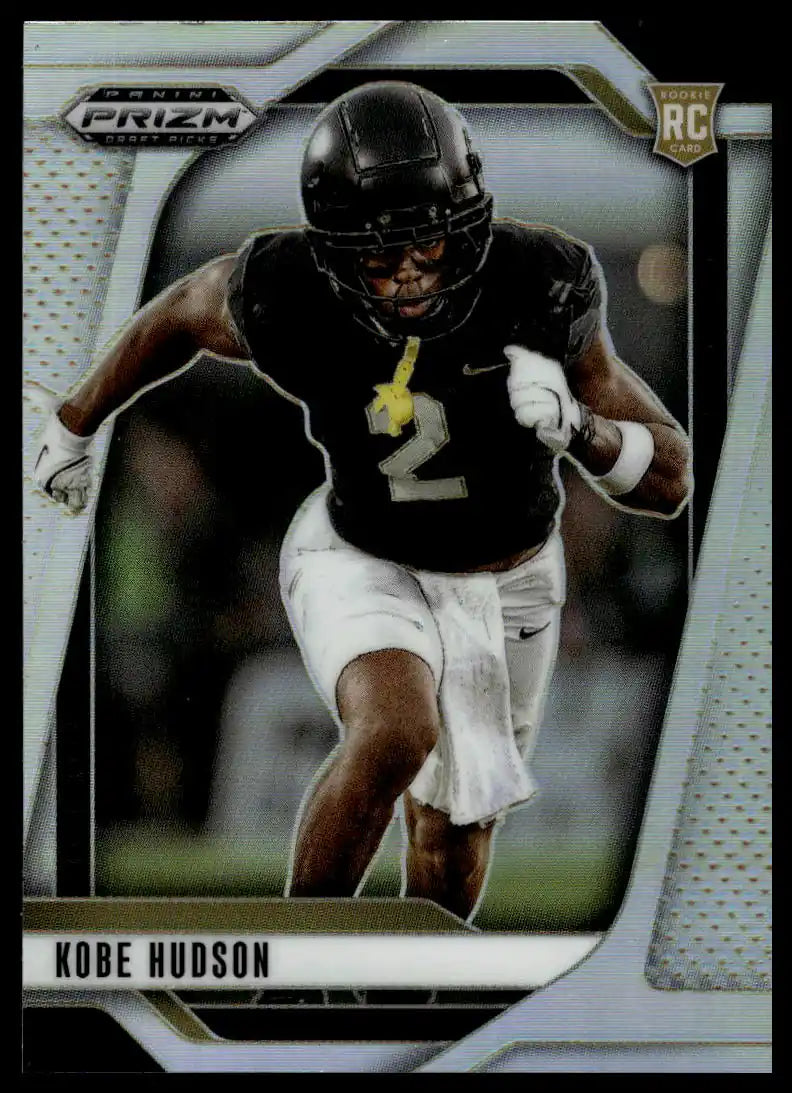 2025 Panini Prizm Draft Picks - Kobe Hudson Prizms Silver - Football #136