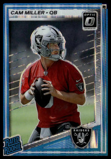 2025 Donruss Optic - Cam Miller Purple Shock - Football #261