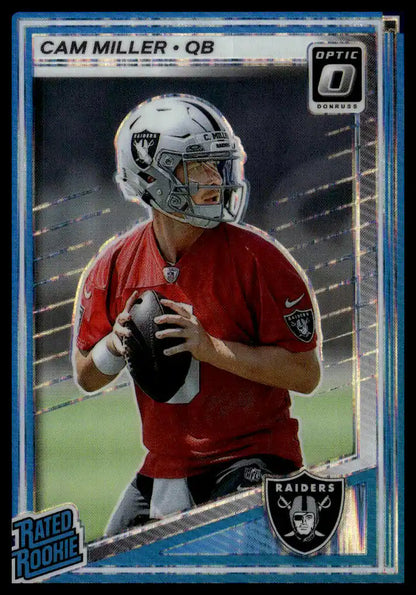 2025 Donruss Optic - Cam Miller Purple Shock - Football #261