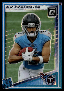 2025 Donruss Optic - Elic Ayomanor Purple Shock - Football #235