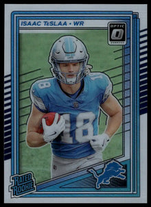 2025 Donruss Optic - Isaac TeSlaa - Football #219