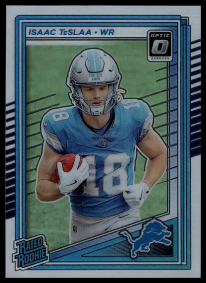 2025 Donruss Optic - Isaac TeSlaa - Football #219