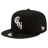 Chicago White Sox City Connect New Era Black 9FIFTY Adjustable Snapback Hat