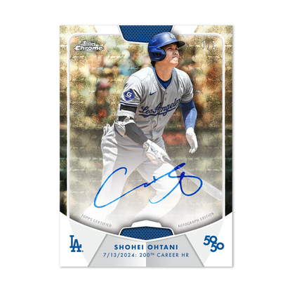 2024 Topps 50/50 Shohei Ohtani 10-Pack Box Sealed