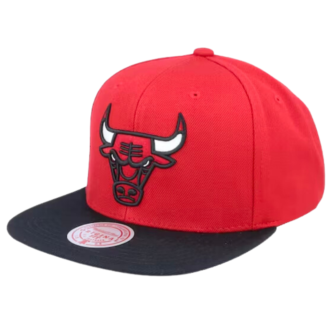 Chicago Bulls Mitchell and Ness Core Two Tone Snapback Hat