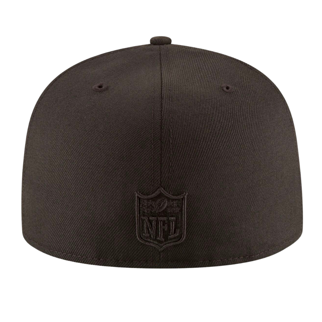 Cleveland Browns Black On Black 59FIFTY Fitted Hat