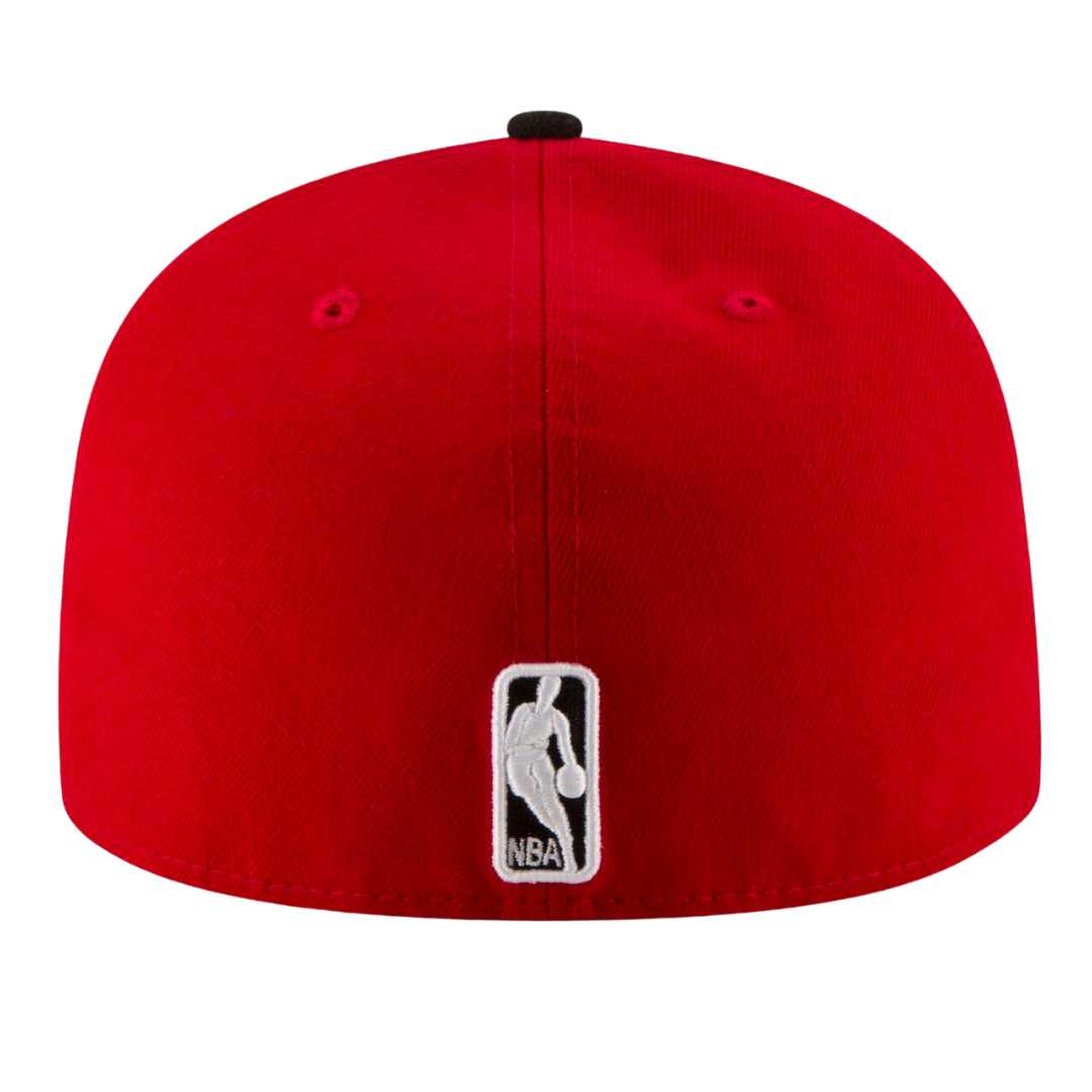 Chicago Bulls Red Two Tone 59FIFTY Fitted Hat