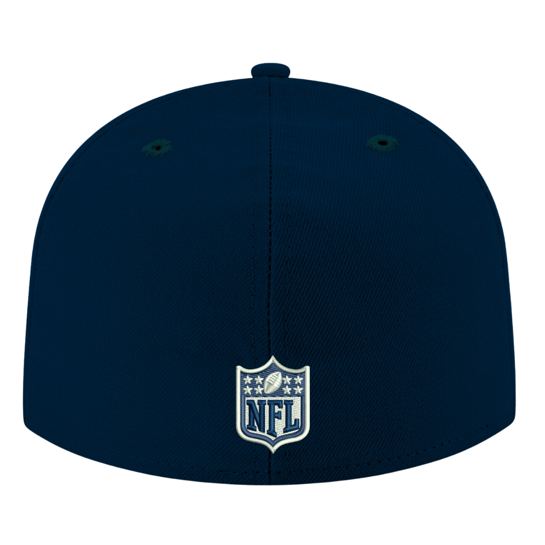 Dallas Cowboys Oceanside Blue New Era Navy 59FIFTY Fitted Hat