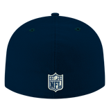 Dallas Cowboys Oceanside Blue New Era Navy 59FIFTY Fitted Hat