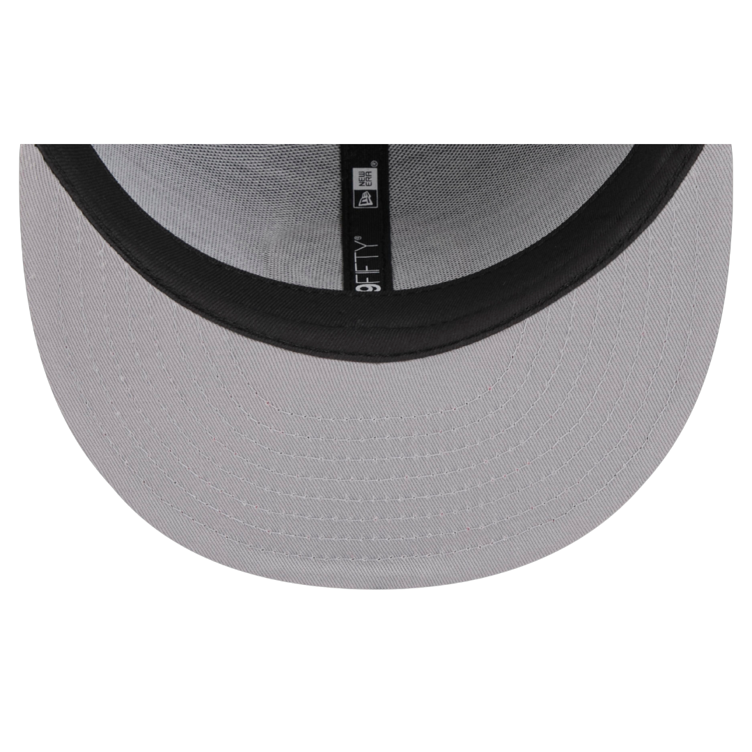 Chicago Bears White On White New Era 9FIFTY Adjustable Snapback Hat