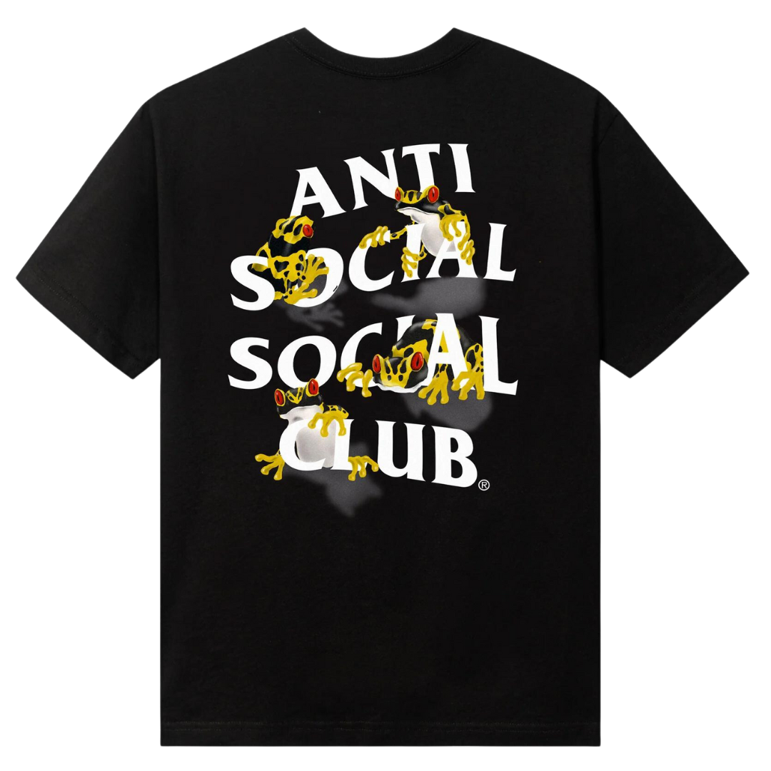 ASSC Yellow Banded Tee - Black