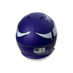 
Aaron Jones Minnesota Vikings Autographed Mini Speed Helmet - Beckett COA — Label