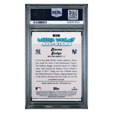 Aaron Judge PSA 10 2024 Topps Chrome Ultraviolet All Stars Case Hit Card #UV4